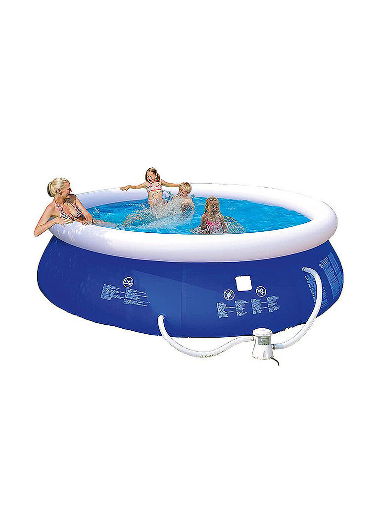 HAPPY PEOPLE Quick Up Pool Set blau   77500 Auf Lager Unisex EG