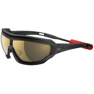 EVIL EYE Sportbrille Fusor Pro Black Matt Gletscher 4 schwarz   Größe: L   E005-9200 Auf Lager Unisex L