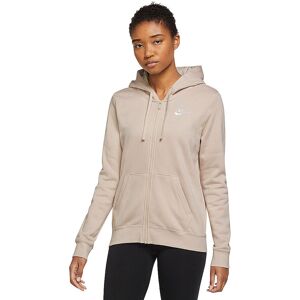 NIKE Damen Jacke Sportswear Club Fleece beige   Größe: M   DQ5471 Auf Lager Damen M