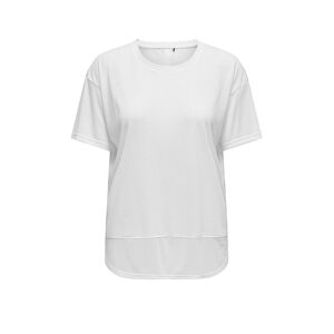 ONLY PLAY Damen T-Shirt Flip Loose weiss   Größe: L   15311487 Auf Lager Damen L