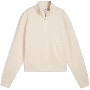 Puma Damen Sweater Class Comfort Half-Zip creme M M Puma Damen Sweater Class Comfort Half-Zip creme M M