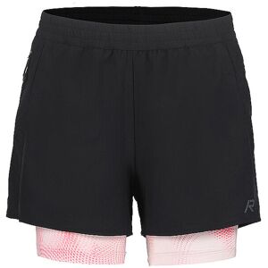 RUKKA Damen Laufshorts Makela 2in1 Print schwarz 40 40 RUKKA Damen Laufshorts Makela 2in1 Print schwarz 40 40