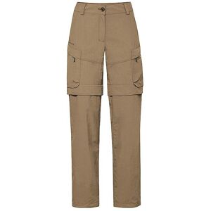 VAUDE Damen Wanderhose Neyland Cargo Zip-Off hellbraun 42 42 VAUDE Damen Wanderhose Neyland Cargo Zip-Off hellbraun 42 42