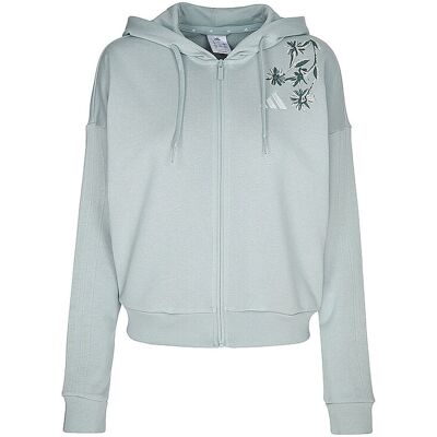 Adidas Damen Kapuzenjacke 3S FT FZ HD mint M M Adidas Damen Kapuzenjacke 3S FT FZ HD mint M M