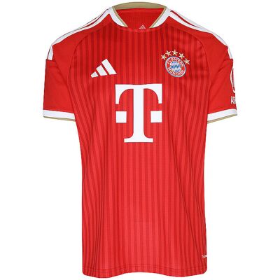 Adidas Herren Fußballtrikot FCB Heim weiss M M Adidas Herren Fußballtrikot FCB Heim weiss M M