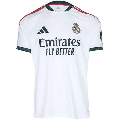 Adidas Herren Fußballtrikot REAL Heim weiss L L Adidas Herren Fußballtrikot REAL Heim weiss L L