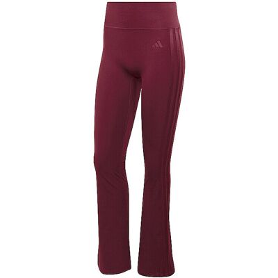 Adidas Damen Jogginghose PWE ESS Flare dunkelrot M M Adidas Damen Jogginghose PWE ESS Flare dunkelrot M M