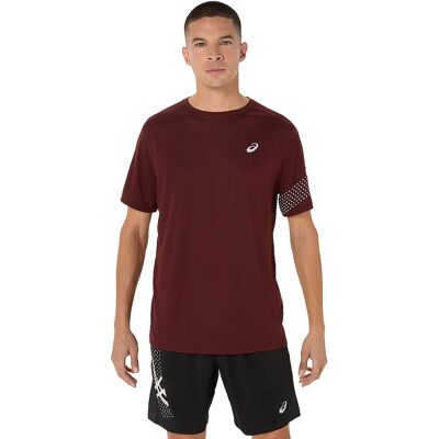 ASICS Herren Laufshirt Icon dunkelrot XL XL ASICS Herren Laufshirt Icon dunkelrot XL XL