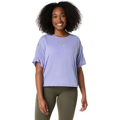 ASICS Damen Laufshirt Nagino Run Adjustable lila M M ASICS Damen Laufshirt Nagino Run Adjustable lila M M