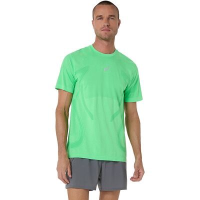 ASICS Herren Laufshirt Road Seamless grün XL XL ASICS Herren Laufshirt Road Seamless grün XL XL