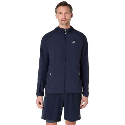 ASICS Herren Laufjacke Road Packable dunkelblau M M ASICS Herren Laufjacke Road Packable dunkelblau M M