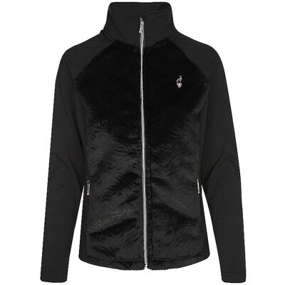 AULP Damen Fleecejacke Rafia schwarz L L AULP Damen Fleecejacke Rafia schwarz L L