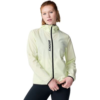 BROOKS Damen Laufjacke Canopy gelb M M BROOKS Damen Laufjacke Canopy gelb M M