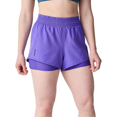 BROOKS Damen Laufshorts Dash 2in1 lila XS XS BROOKS Damen Laufshorts Dash 2in1 lila XS XS