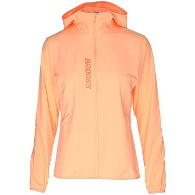 BROOKS Damen Laufjacke Canopy koralle XS XS BROOKS Damen Laufjacke Canopy koralle XS XS