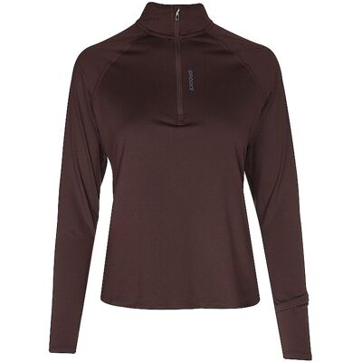 BROOKS Damen Lauf Zipshirt Dash 3.0 dunkelrot XS XS BROOKS Damen Lauf Zipshirt Dash 3.0 dunkelrot XS XS