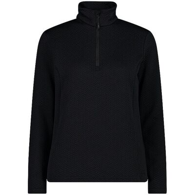 CMP Damen Unterzieh Zipshirt schwarz 38 38 CMP Damen Unterzieh Zipshirt schwarz 38 38