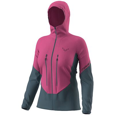 DYNAFIT Damen Touren Softshelljacke Blacklight Hoodie pink L L DYNAFIT Damen Touren Softshelljacke Blacklight Hoodie pink L L