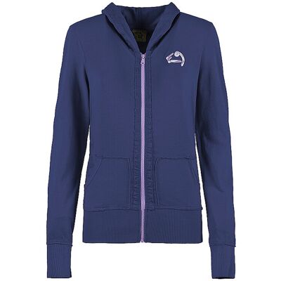 E9 Damen Kletterjacke Hoodie Frida blau L L E9 Damen Kletterjacke Hoodie Frida blau L L