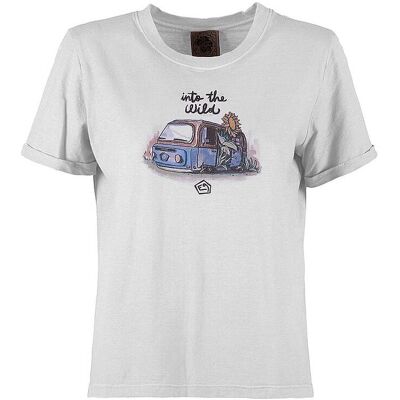 E9 Damen Klettershirt Wild weiss L L E9 Damen Klettershirt Wild weiss L L