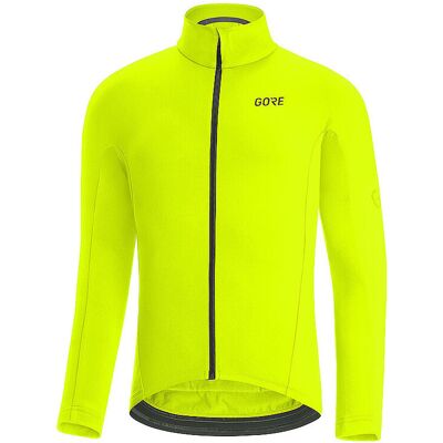 GOREWEAR Herren Radtrikot C3 Thermo FZ gelb L L GOREWEAR Herren Radtrikot C3 Thermo FZ gelb L L