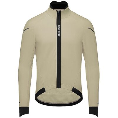 GOREWEAR Herren Rad Winterjacke Spinshirt Thermo beige L L GOREWEAR Herren Rad Winterjacke Spinshirt Thermo beige L L