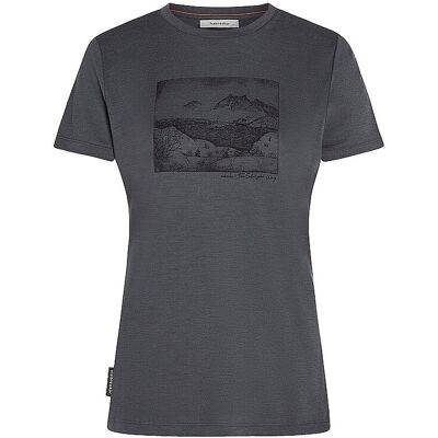 ICEBREAKER Damen Funktionsshirt Lake View 150 Tech-Lite grau M M ICEBREAKER Damen Funktionsshirt Lake View 150 Tech-Lite grau M M