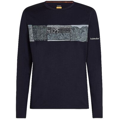 ICEBREAKER Herren Unterziehshirt Elevation 200 Oasis dunkelblau L L ICEBREAKER Herren Unterziehshirt Elevation 200 Oasis dunkelblau L L