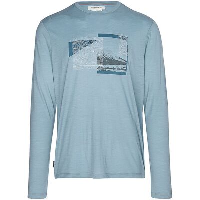 ICEBREAKER Herren Funktionsshirt Peak Bal 150 Tech Lite hellblau M M ICEBREAKER Herren Funktionsshirt Peak Bal 150 Tech Lite hellblau M M