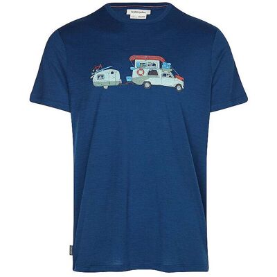ICEBREAKER Herren Funktionsshirt Transportage 150 Tech Lite dunkelblau M M ICEBREAKER Herren Funktionsshirt Transportage 150 Tech Lite dunkelblau M M