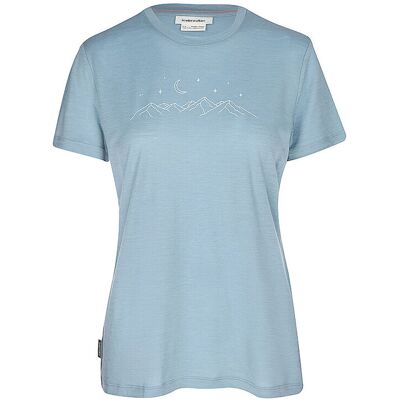 ICEBREAKER Damen Funktionsshirt 150 Tech Lite Sparkling hellblau L L ICEBREAKER Damen Funktionsshirt 150 Tech Lite Sparkling hellblau L L