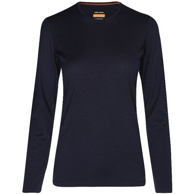 Icebreaker Merino 200 Oasis - langärmelig Funktionsshirt für Damen - Dunkelblau XS Icebreaker Merino 200 Oasis - langärmelig Funktionsshirt für Damen - Dunkelblau XS