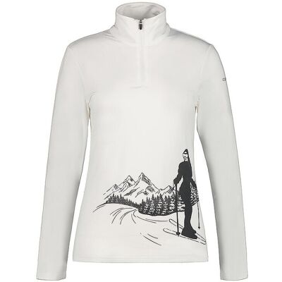 ICEPEAK Damen Unterzieh Zipshirt Ellenton weiss L L ICEPEAK Damen Unterzieh Zipshirt Ellenton weiss L L