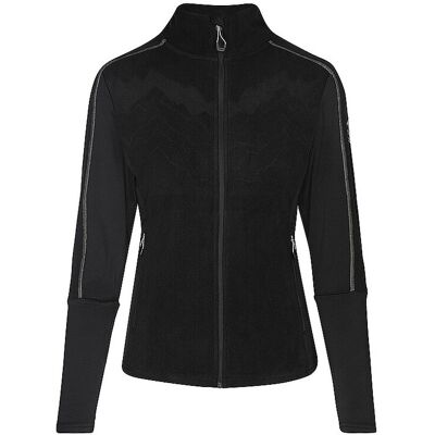 ICEPEAK Damen Unterzieh Fleecejacke Fairway schwarz L L ICEPEAK Damen Unterzieh Fleecejacke Fairway schwarz L L
