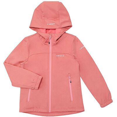 ICEPEAK Mädchen Softshelljacke Kleve Jr koralle 128 128 ICEPEAK Mädchen Softshelljacke Kleve Jr koralle 128 128