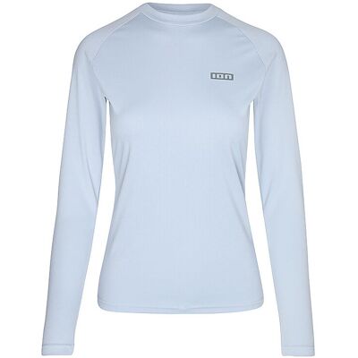 ION Damen Shirt Rashguard hellblau M M ION Damen Shirt Rashguard hellblau M M