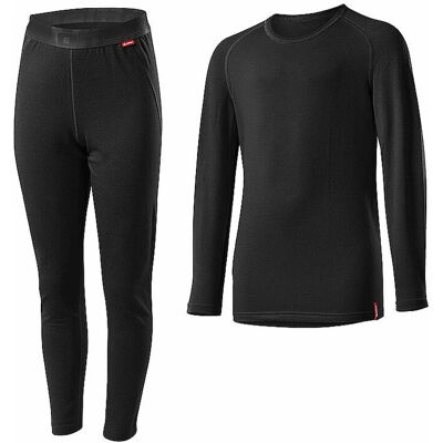 LÖFFLER Kinder Funktionsunterwäsche-Set TRANSTEX® WARM schwarz 128 128 LÖFFLER Kinder Funktionsunterwäsche-Set TRANSTEX® WARM schwarz 128 128