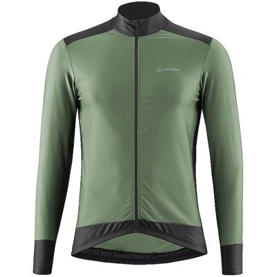 LÖFFLER Herren Winter Radtrikot General Mid olive 50 50 LÖFFLER Herren Winter Radtrikot General Mid olive 50 50