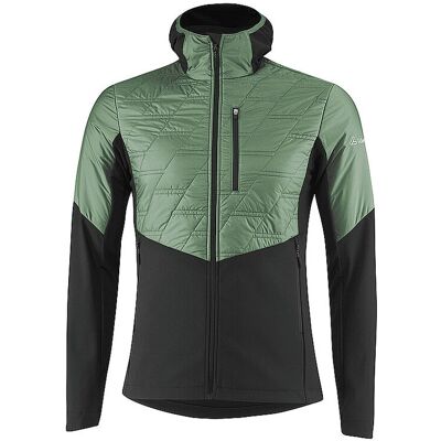 LÖFFLER Herren Langlauf Hybridjacke Alex PL6 Hoodie olive 52 52 LÖFFLER Herren Langlauf Hybridjacke Alex PL6 Hoodie olive 52 52