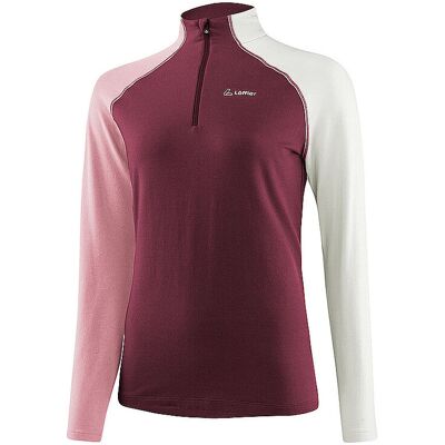 LÖFFLER Damen Unterzieh Zipshirt TRANSTEX® Coblo dunkelrot 42 42 LÖFFLER Damen Unterzieh Zipshirt TRANSTEX® Coblo dunkelrot 42 42