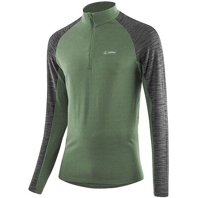 LÖFFLER Herren Unterziehshirt Midlayer Transtex olive 54 54 LÖFFLER Herren Unterziehshirt Midlayer Transtex olive 54 54
