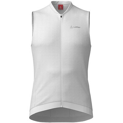 LÖFFLER Herren Radtrikot Vent FZ Mid SL weiss 48 48 LÖFFLER Herren Radtrikot Vent FZ Mid SL weiss 48 48