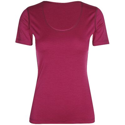 LÖFFLER Damen Unterziehshirt Merino Light dunkelrot 38 38 LÖFFLER Damen Unterziehshirt Merino Light dunkelrot 38 38