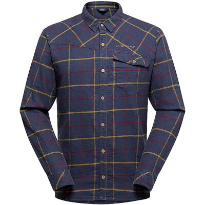 LA SPORTIVA Herren Kletterhemd Rambler Flannel dunkelblau L L LA SPORTIVA Herren Kletterhemd Rambler Flannel dunkelblau L L