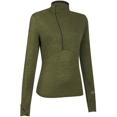 LAMUNT Damen Funktions Zipshirt Alexandra dunkelgrün 42 42 LAMUNT Damen Funktions Zipshirt Alexandra dunkelgrün 42 42