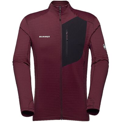 MAMMUT Herren Fleecejacke Taiss Light ML dunkelrot XXL XXL MAMMUT Herren Fleecejacke Taiss Light ML dunkelrot XXL XXL