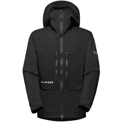 MAMMUT Herren Touren Softshelljacke Eiger Nordwand Pro Hoodie schwarz L L MAMMUT Herren Touren Softshelljacke Eiger Nordwand Pro Hoodie schwarz L L