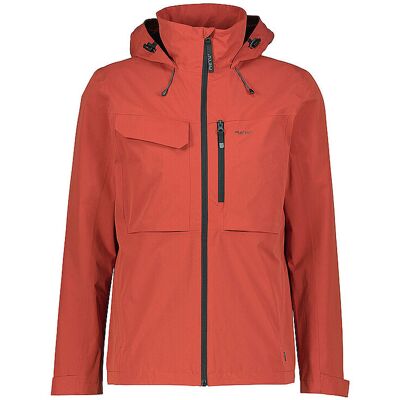 MERU Herren Wanderjacke Abrantes 2L Hoodie dunkelrot 48 48 MERU Herren Wanderjacke Abrantes 2L Hoodie dunkelrot 48 48