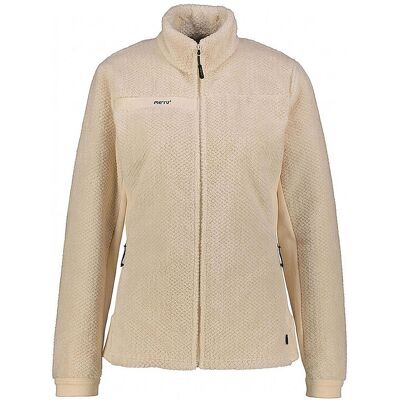 MERU Damen Fleecejacke Oneroa beige S S MERU Damen Fleecejacke Oneroa beige S S