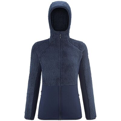 MILLET Damen Fleecejacke Charmonix Highloft Hoodie dunkelblau L L MILLET Damen Fleecejacke Charmonix Highloft Hoodie dunkelblau L L